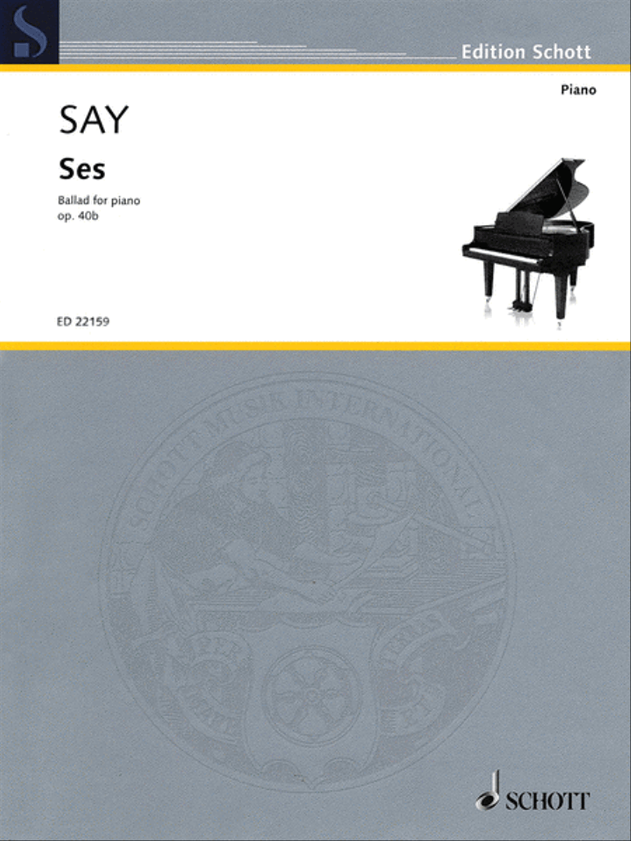 Ses, Op. 40b Piano Solo - Sheet Music