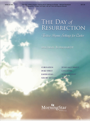 Book cover for The Day of Resurrection: Festive Hymn Settings for Easter