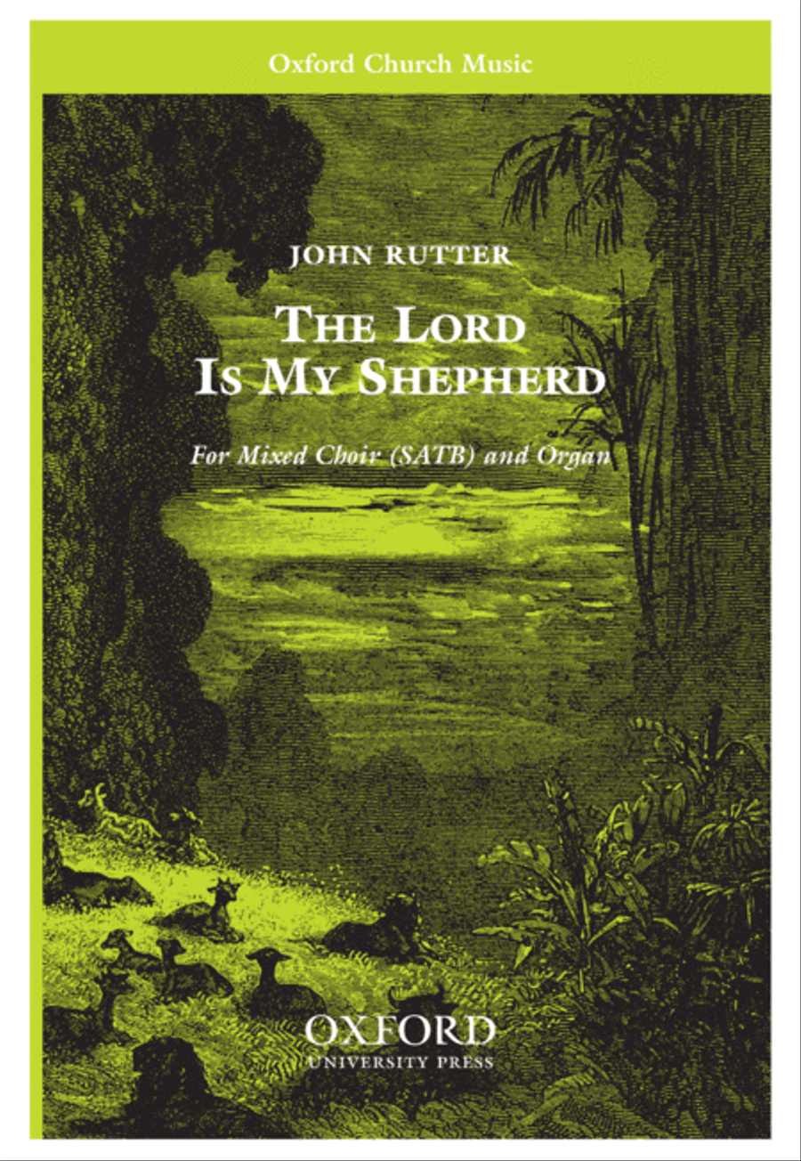 The Lord is my shepherd The Lord is my shepherd 4-Part scores gallery preview page 1