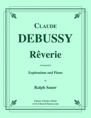 Book cover for Reverie for Euphonium and Piano