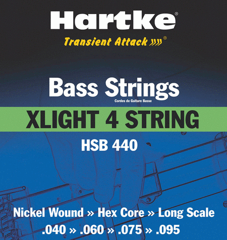 Hartke Transient Attack Bass Strings