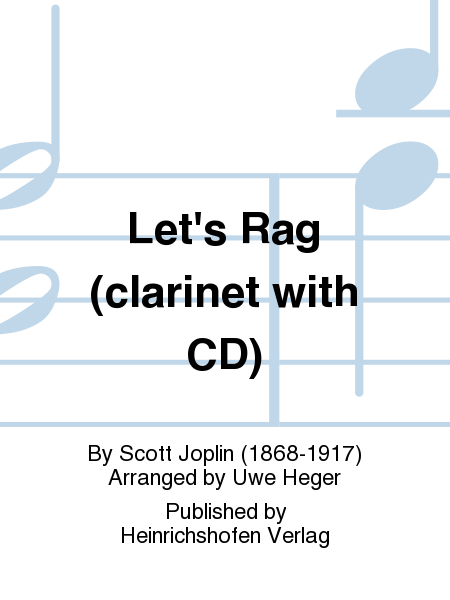 Ragtimes (10) for Clarinet with CD Accomp.