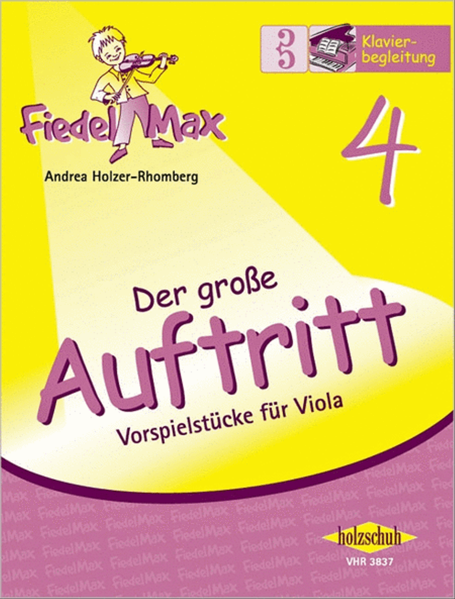 Der große Auftritt Band 4 für Viola Viola scores gallery preview page 1