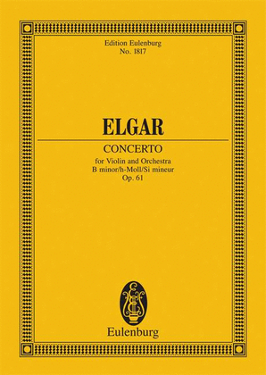Book cover for Concerto in B minor, Op. 61