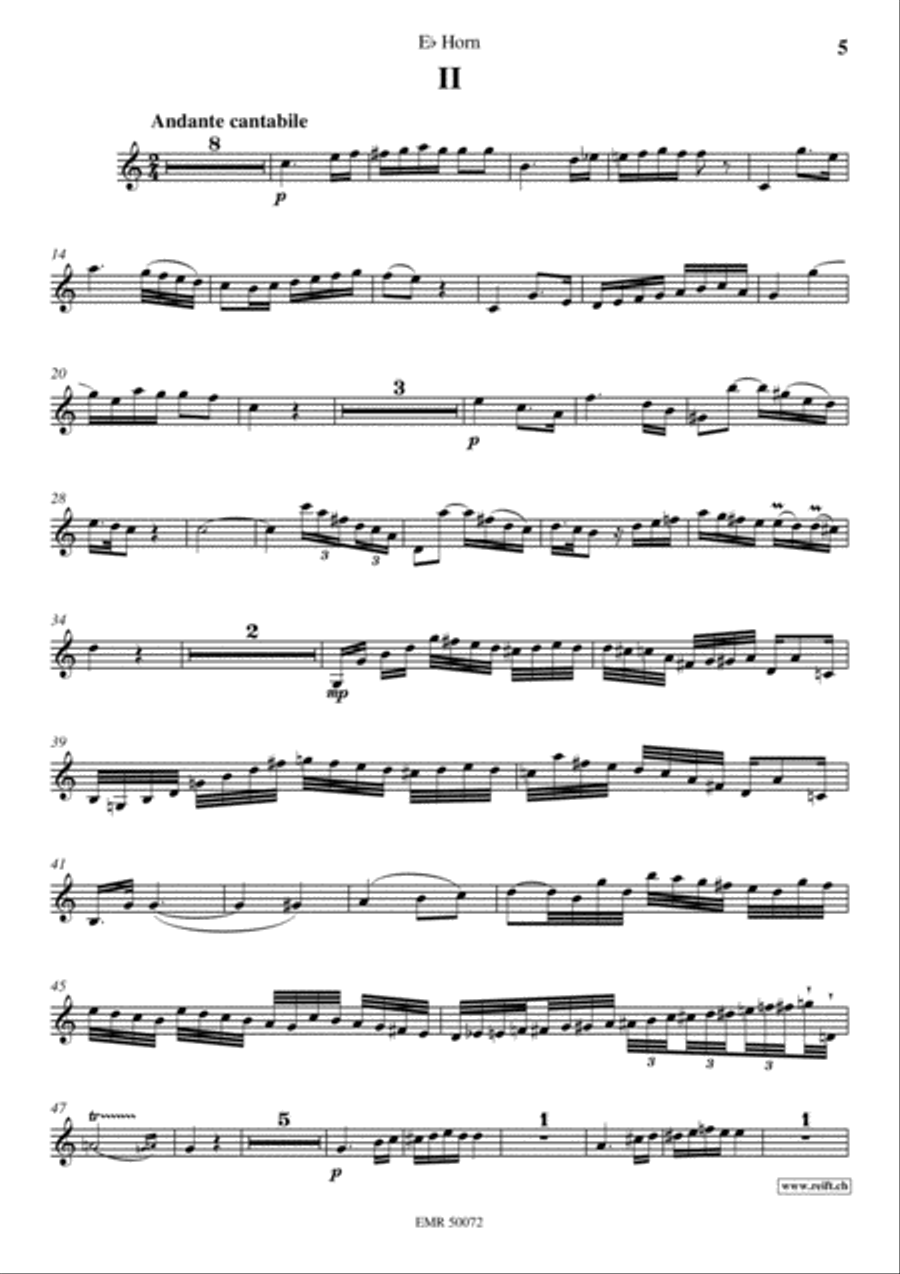 Grand Concerto Horn scores gallery preview page 6