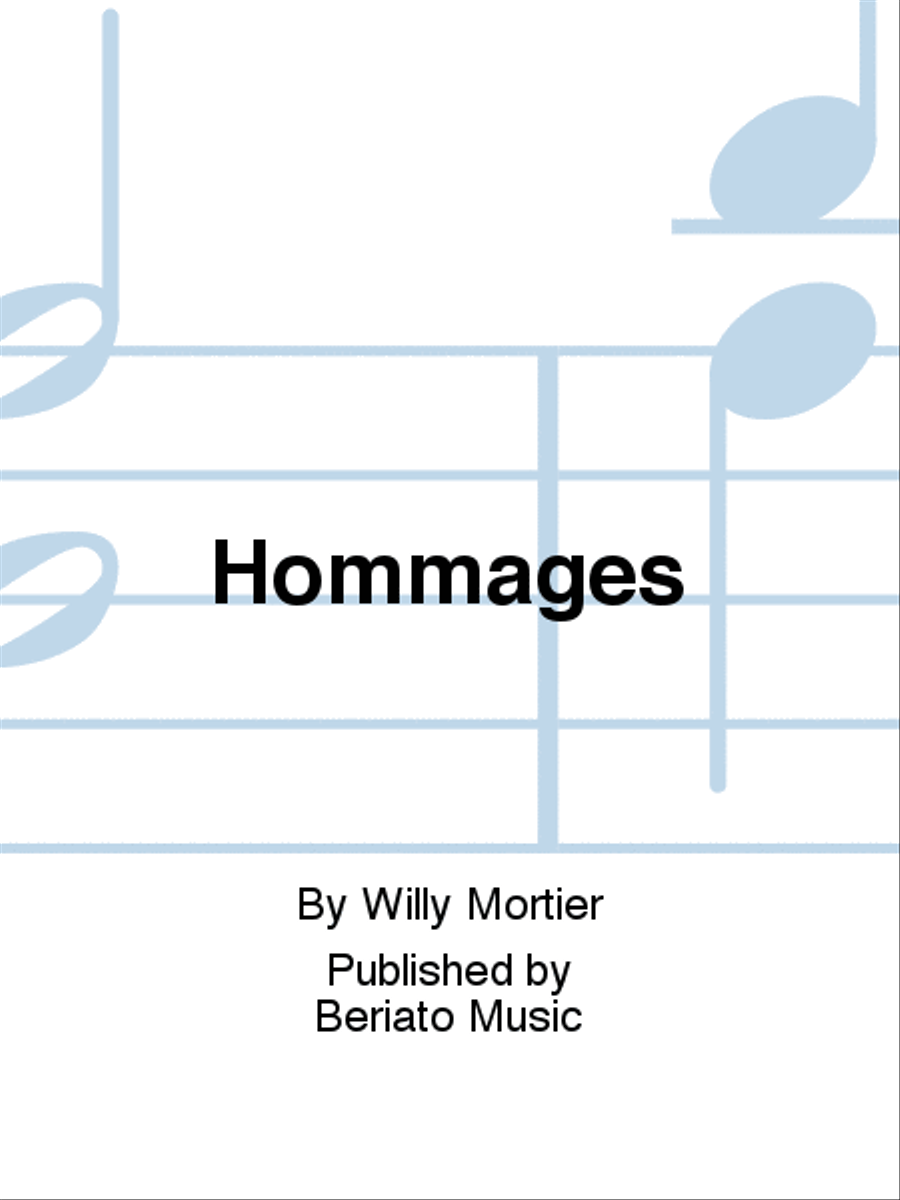 Hommages Hommages Piano Solo scores gallery preview page 1