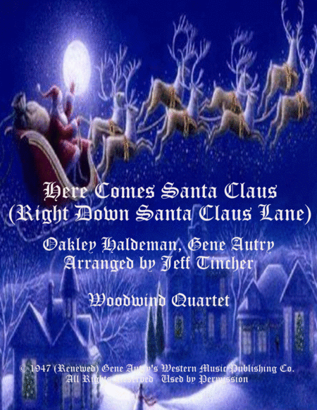 Here Comes Santa Claus (right Down Santa Claus Lane) image number null
