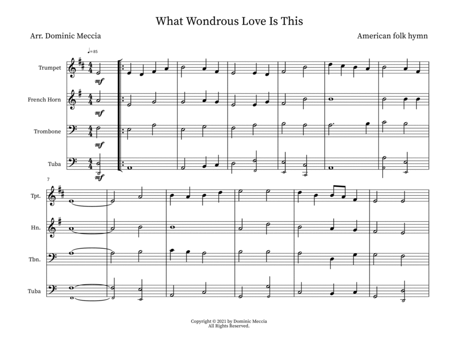 What Wondrous Love Is This