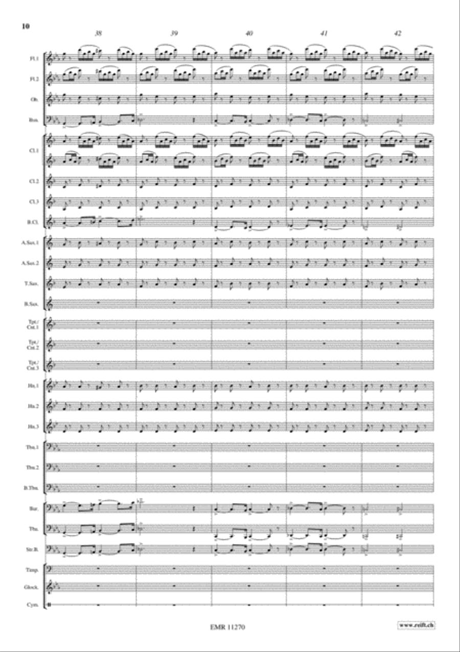 Toccata Toccata Concert Band scores gallery preview page 11
