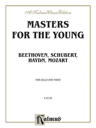 Book cover for Masters for the Young -- Beethoven, Schubert, Haydn, Mozart