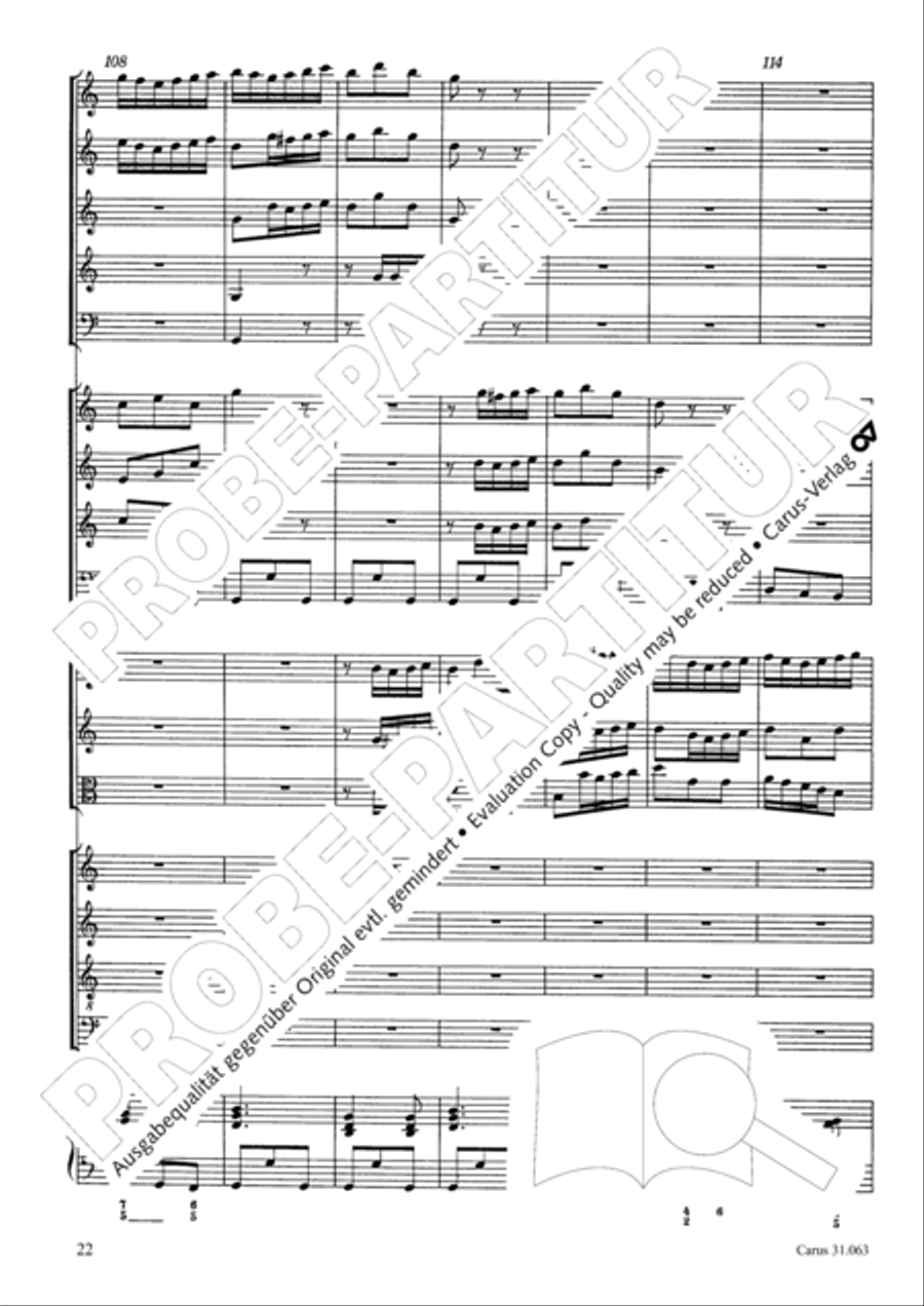 Christians, etch this blessed day (Christen, atzet diesen Tag) 4-Part scores gallery preview page 23