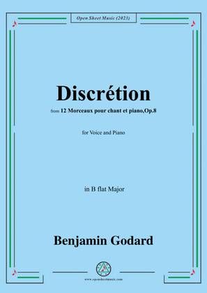 B. Godard-Discrétion,in B flat Major,Op.8 No.4