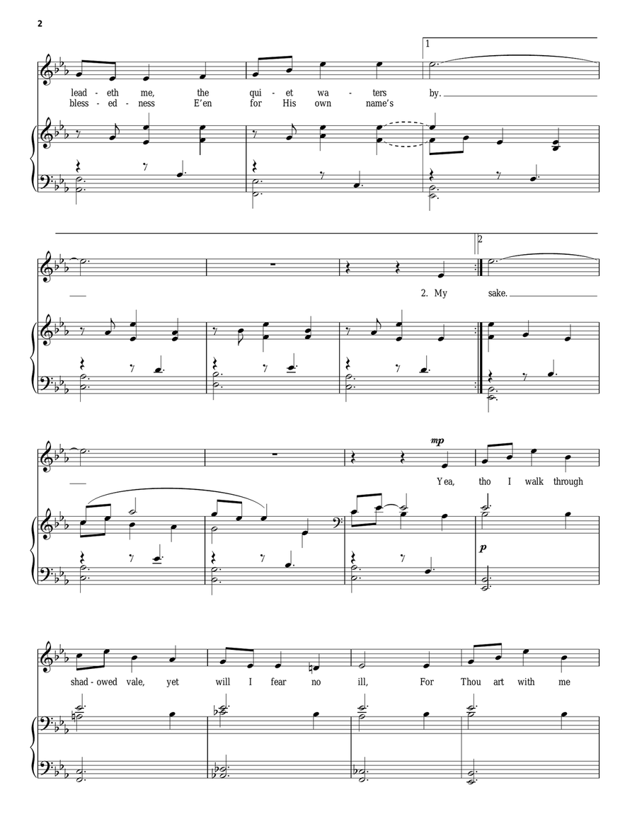 Brother James' Air Piano, Vocal scores gallery preview page 2