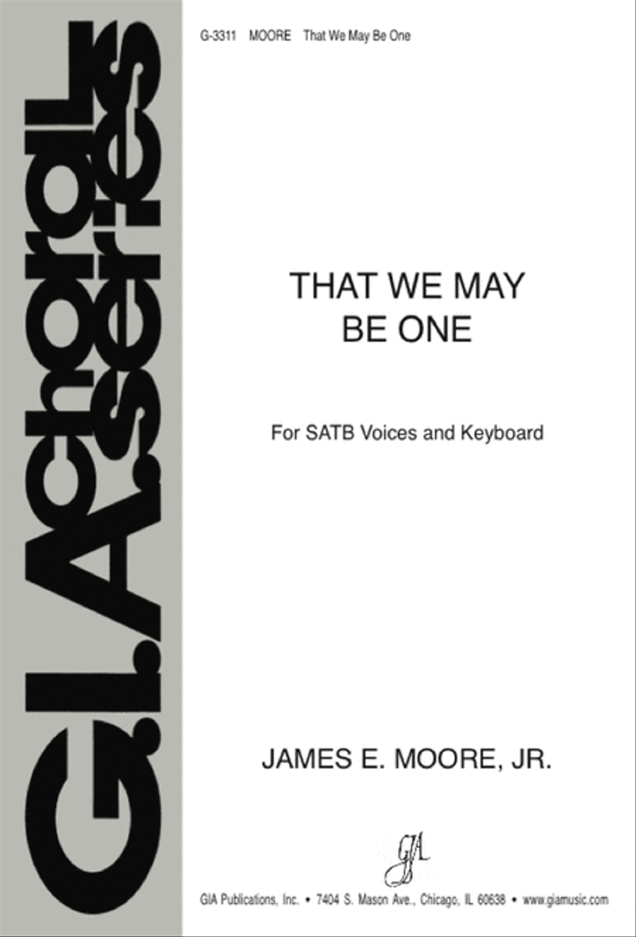 That We May Be One 4-Part scores gallery preview page 1