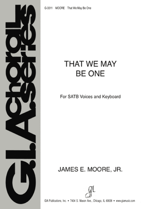 Book cover for That We May Be One