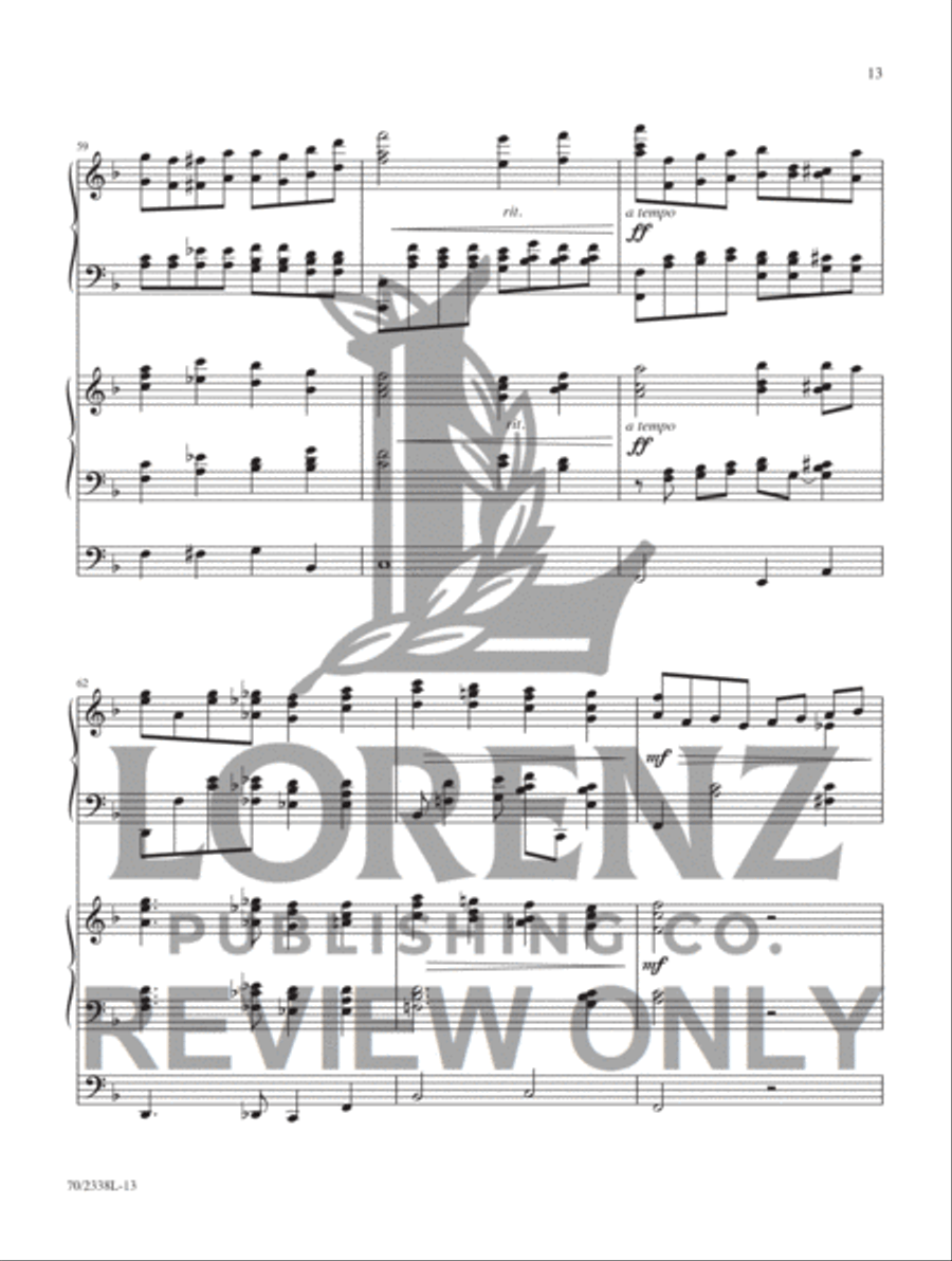 My Father's World Sacred scores gallery preview page 9