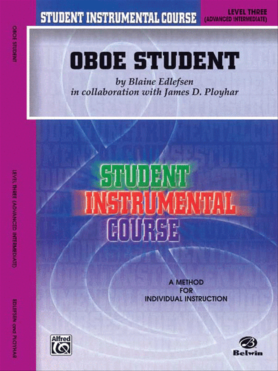 Student Instrumental Course Oboe Student Oboe scores gallery preview page 1