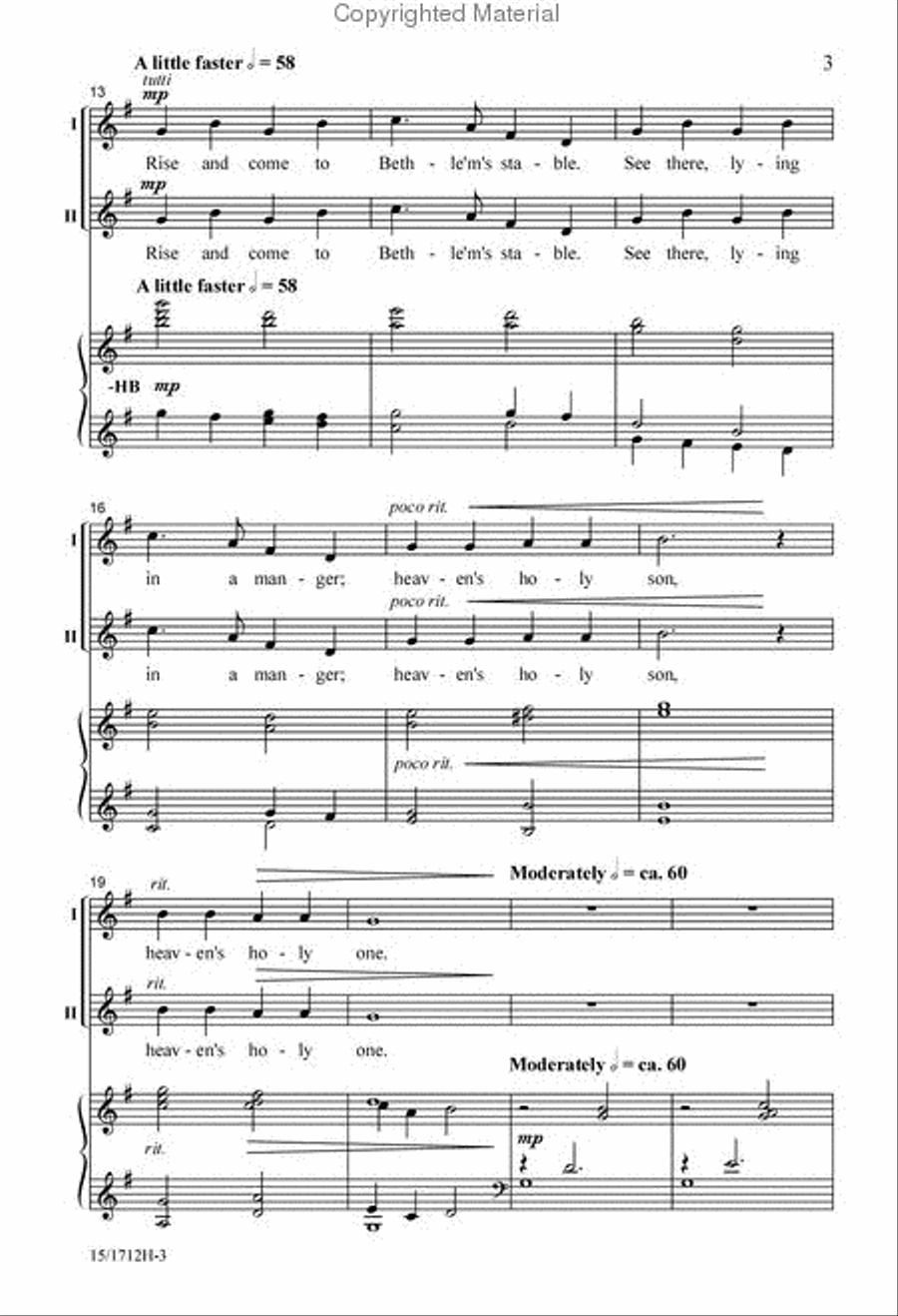In Midnight's Silence 2-Part scores gallery preview page 3