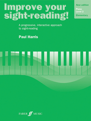 Book cover for Improve Your Sight-reading! Piano, Level 2