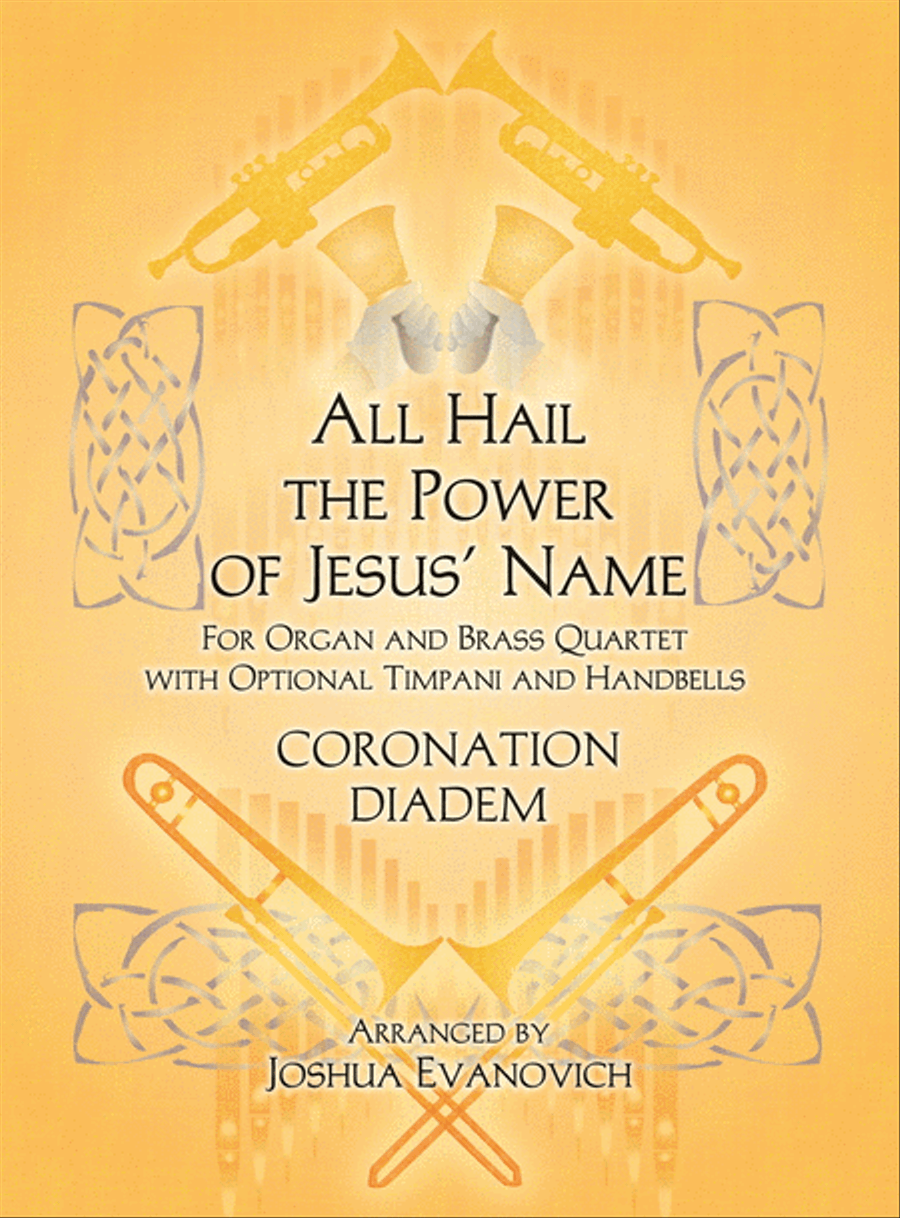 All Hail the Power of Jesus' Name Trombone scores gallery preview page 1