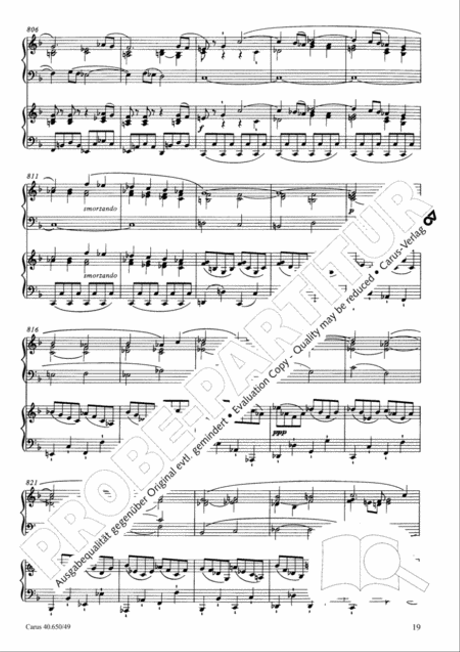 Petite Messe solennelle 4-Part scores gallery preview page 20