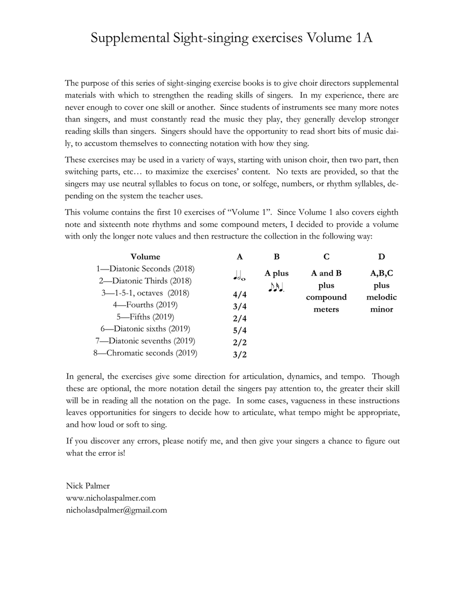 Sight-singing exercises for two-part choirs vol. 1C - Compound meters 2-Part scores gallery preview page 2