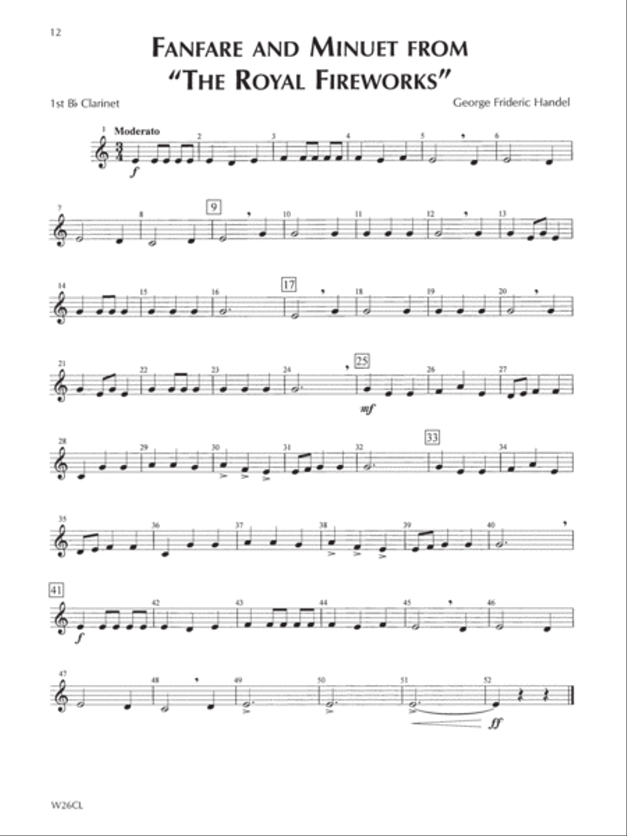 Standard of Excellence First Performance, 1st/2nd Bb Clarinet Concert Band Methods scores gallery preview page 2