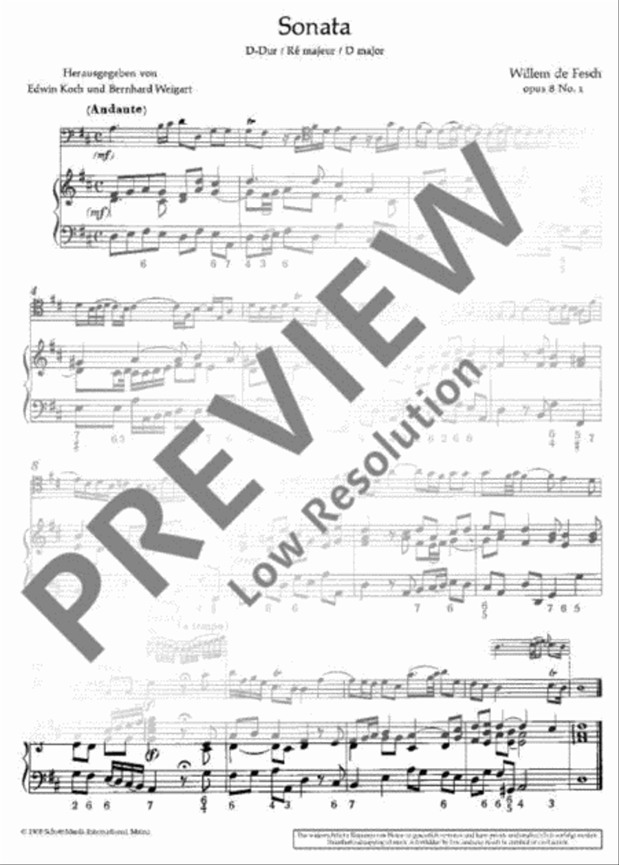 Sonata Sonata Cello Solo scores gallery preview page 3