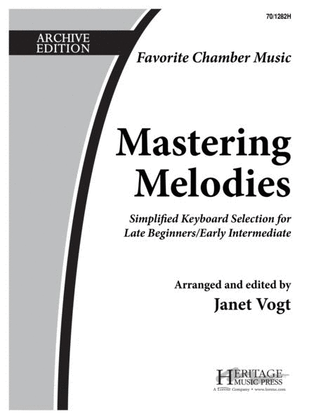 Book cover for Mastering Melodies: Favorite Chamber Music