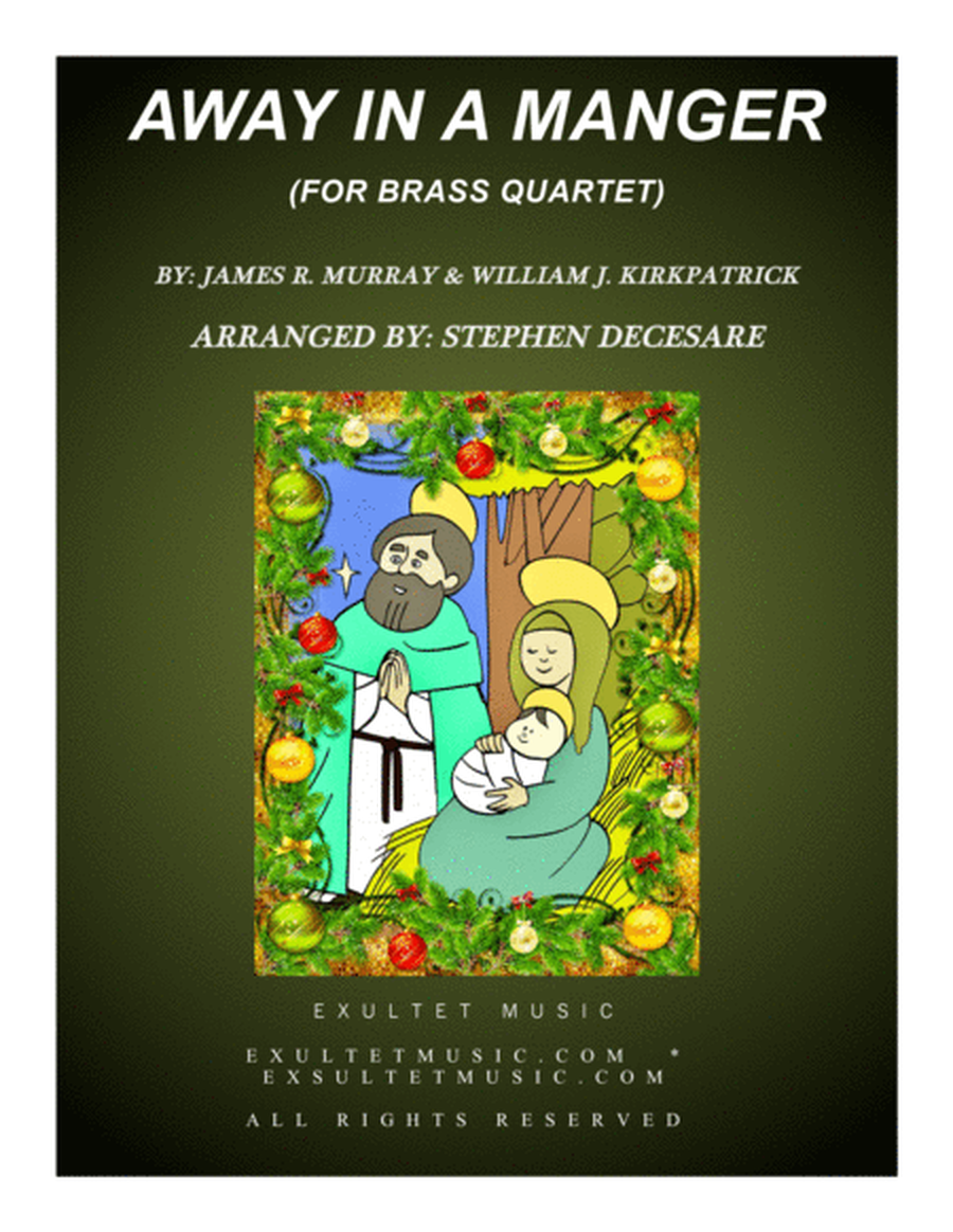 Away In A Manger (for Brass Quartet and Piano) image number null