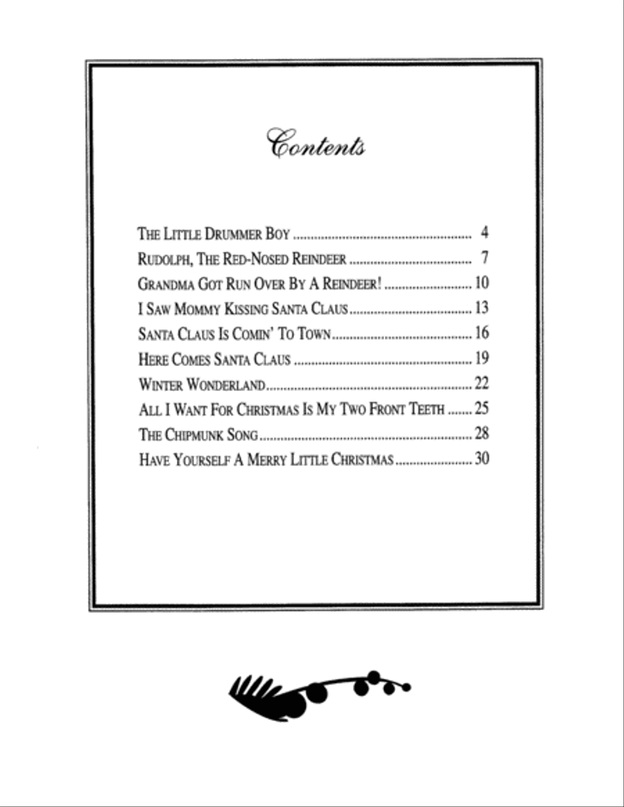 Easy Christmas Pops, Volume 1 Handbell Choir scores gallery preview page 2