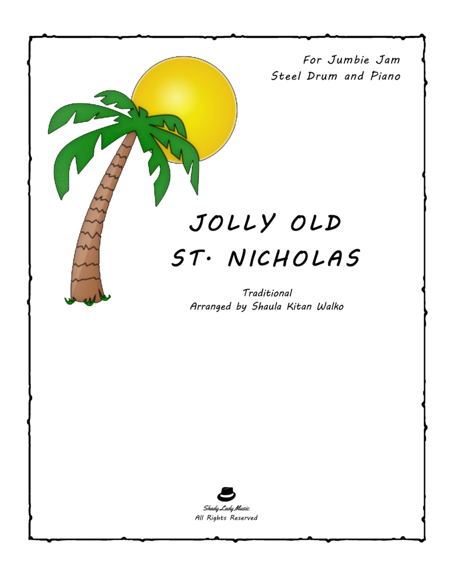 Jolly Old St. Nicholas Percussion Ensemble scores gallery preview page 1