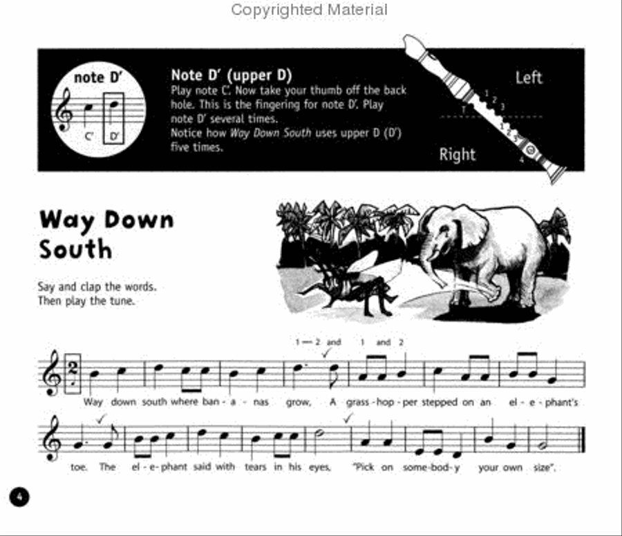 Recorder from the Beginning – Book 2 Recorder scores gallery preview page 4