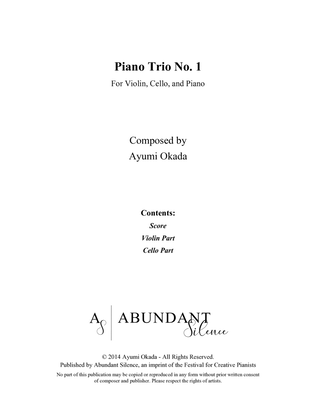 Piano Trio No. 1