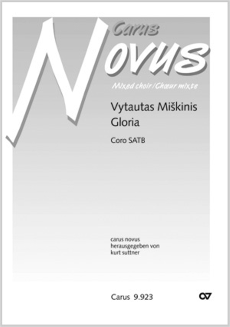 Gloria 4-Part scores gallery preview page 1