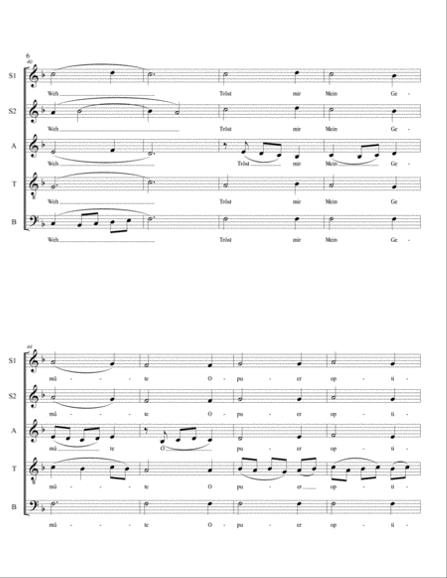 In dulci Jubilo Divisi scores gallery preview page 6