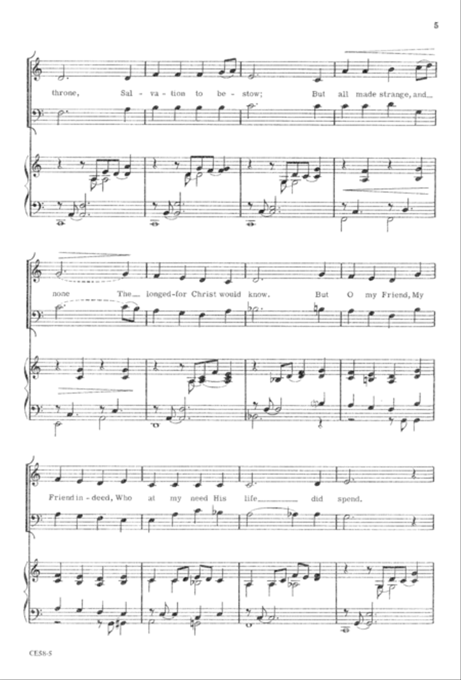 Do This in Remembrance of Me 4-Part scores gallery preview page 7