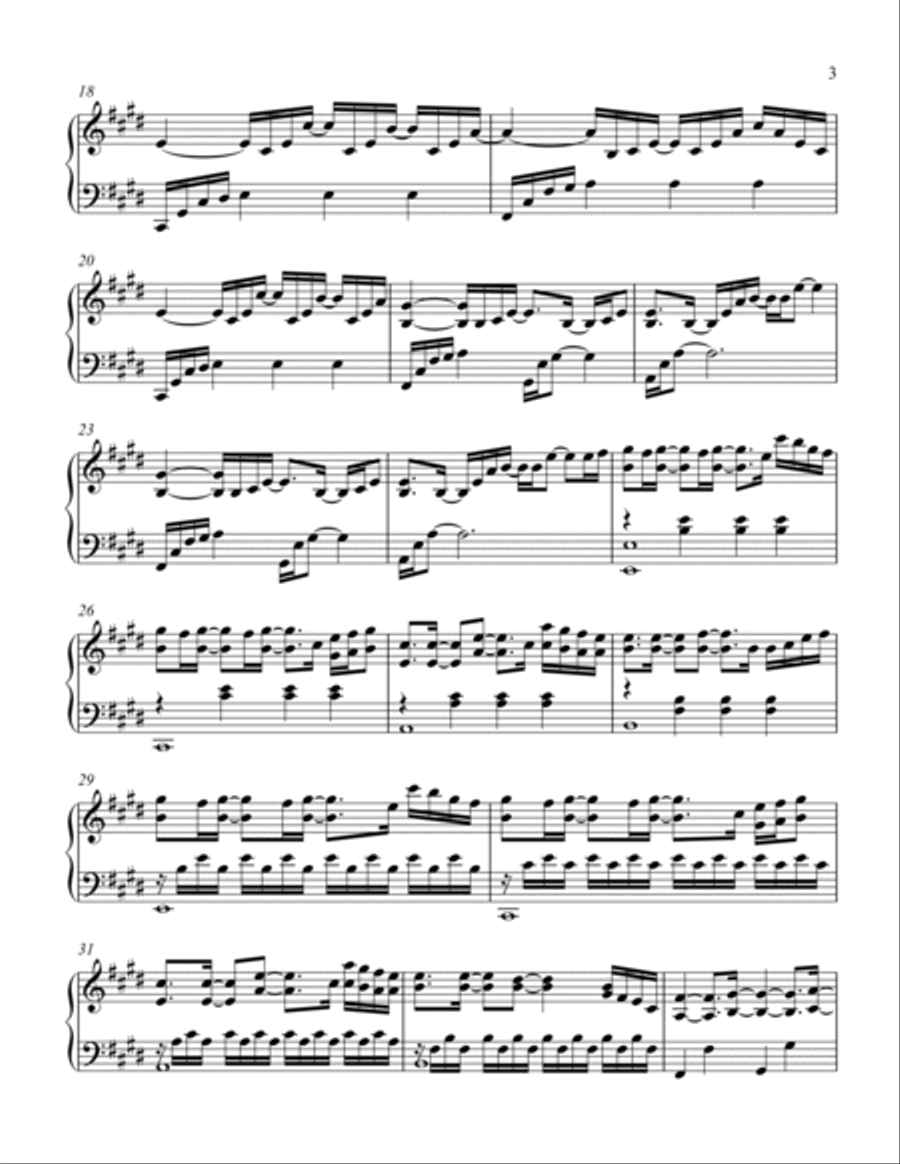 Simple Things Simple Things Piano Solo scores gallery preview page 3