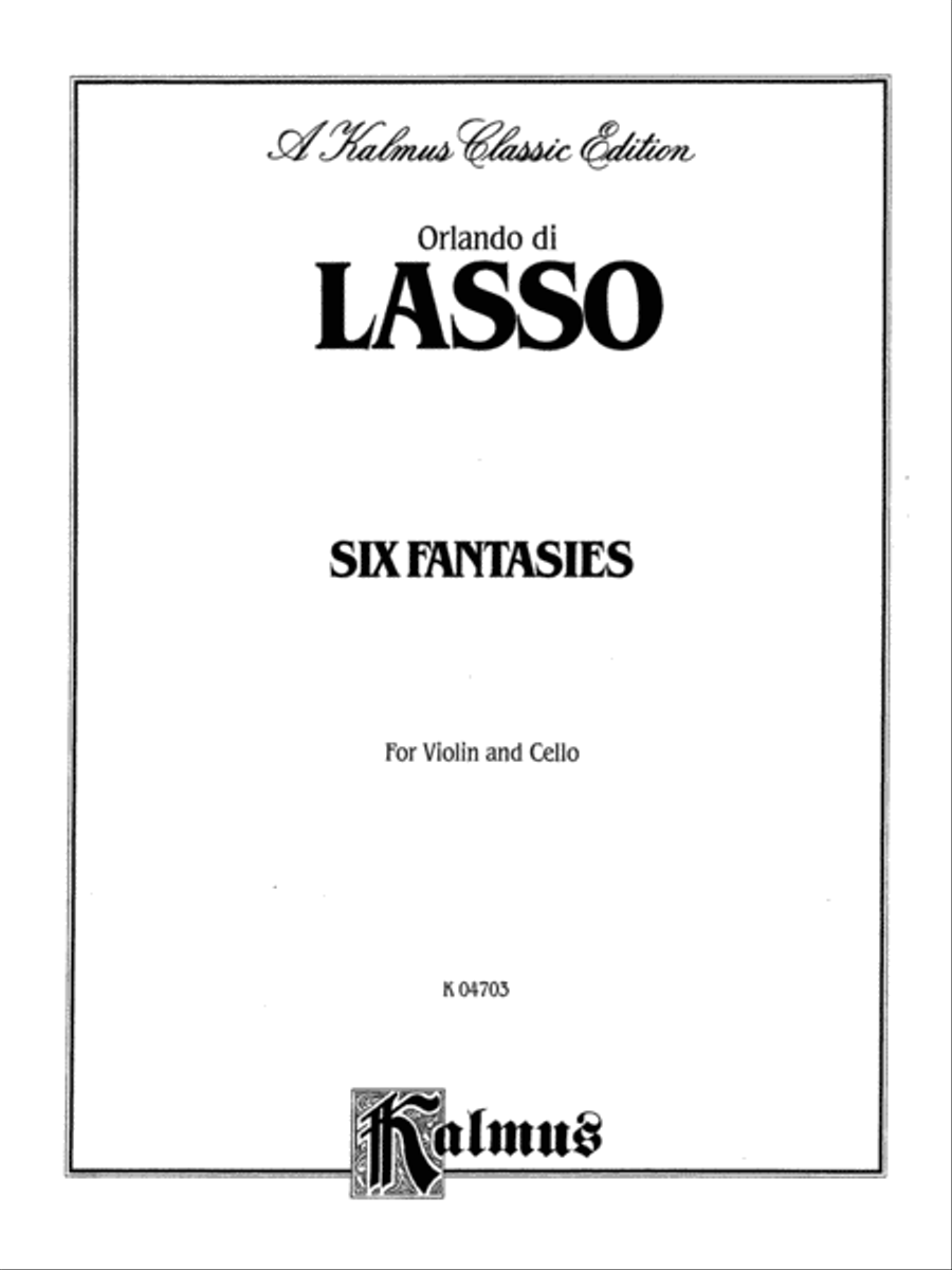 Six Fantasies String Duet scores gallery preview page 2