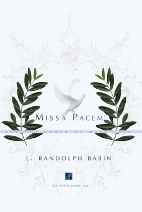 Book cover for Missa Pacem (Full Score)