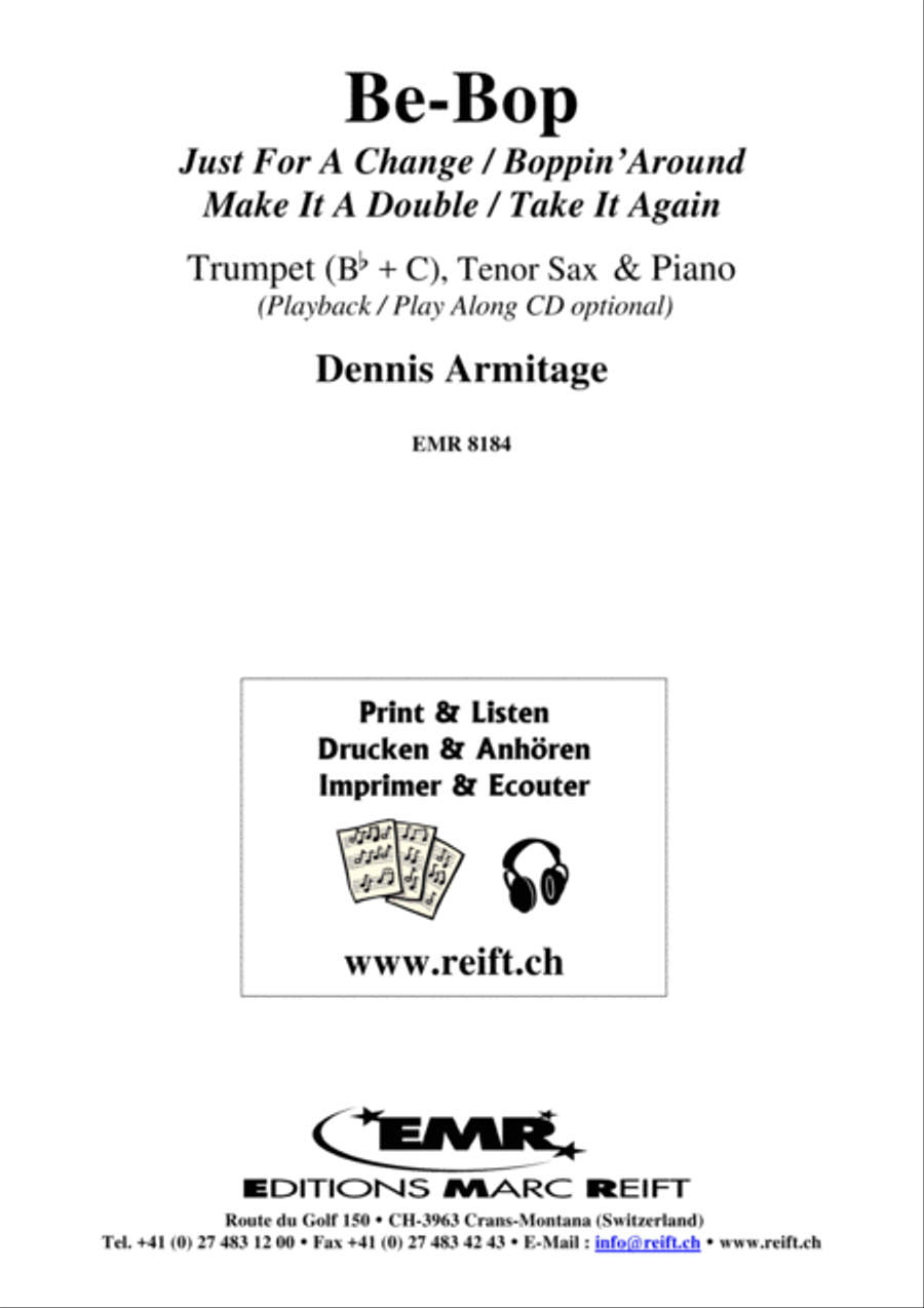 Be-Bop Tenor Saxophone scores gallery preview page 2