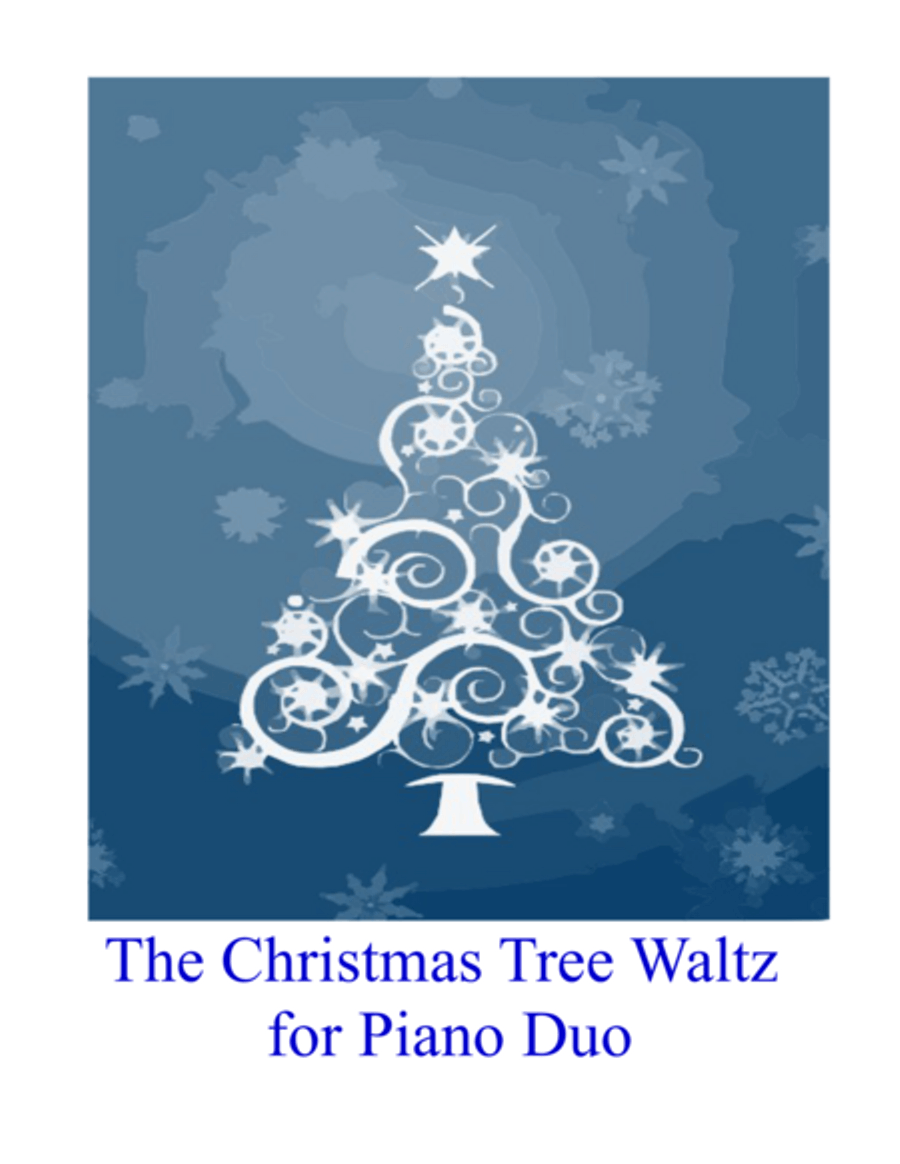 The Christmas Tree Waltz for Piano Duo Piano Duet scores gallery preview page 1