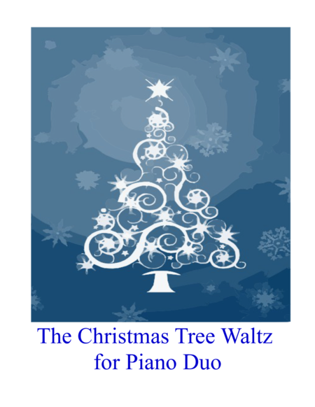 The Christmas Tree Waltz for Piano Duo image number null