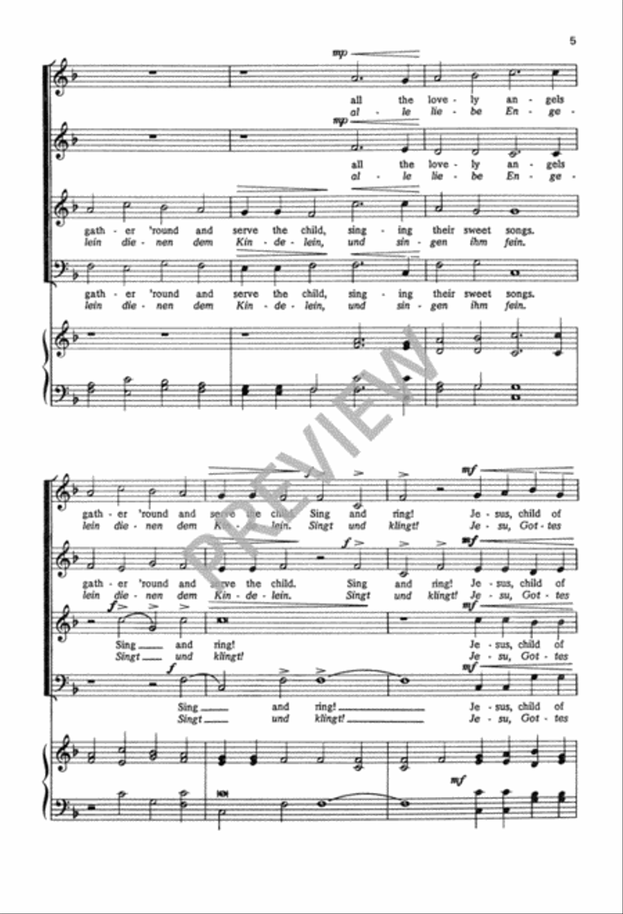 Psallite Ungenito 4-Part scores gallery preview page 6