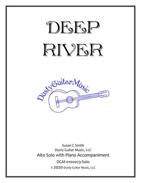 Deep River - Alto Solo w/ Accompaniment image number null
