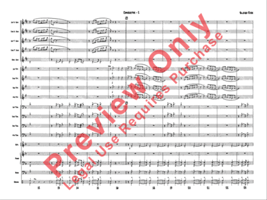 Sleigh Ride Jazz Ensemble scores gallery preview page 4