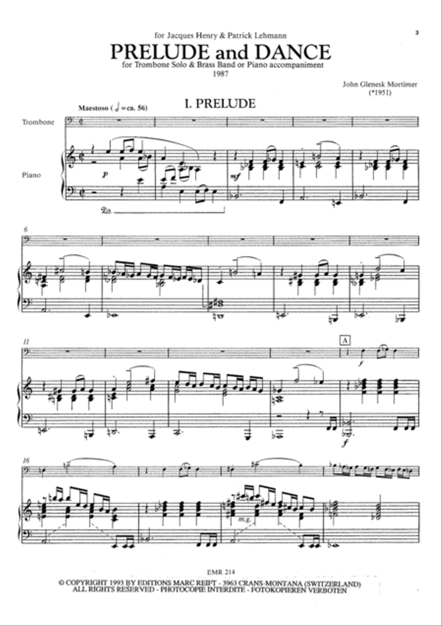 Prelude And Dance Piano Accompaniment scores gallery preview page 4