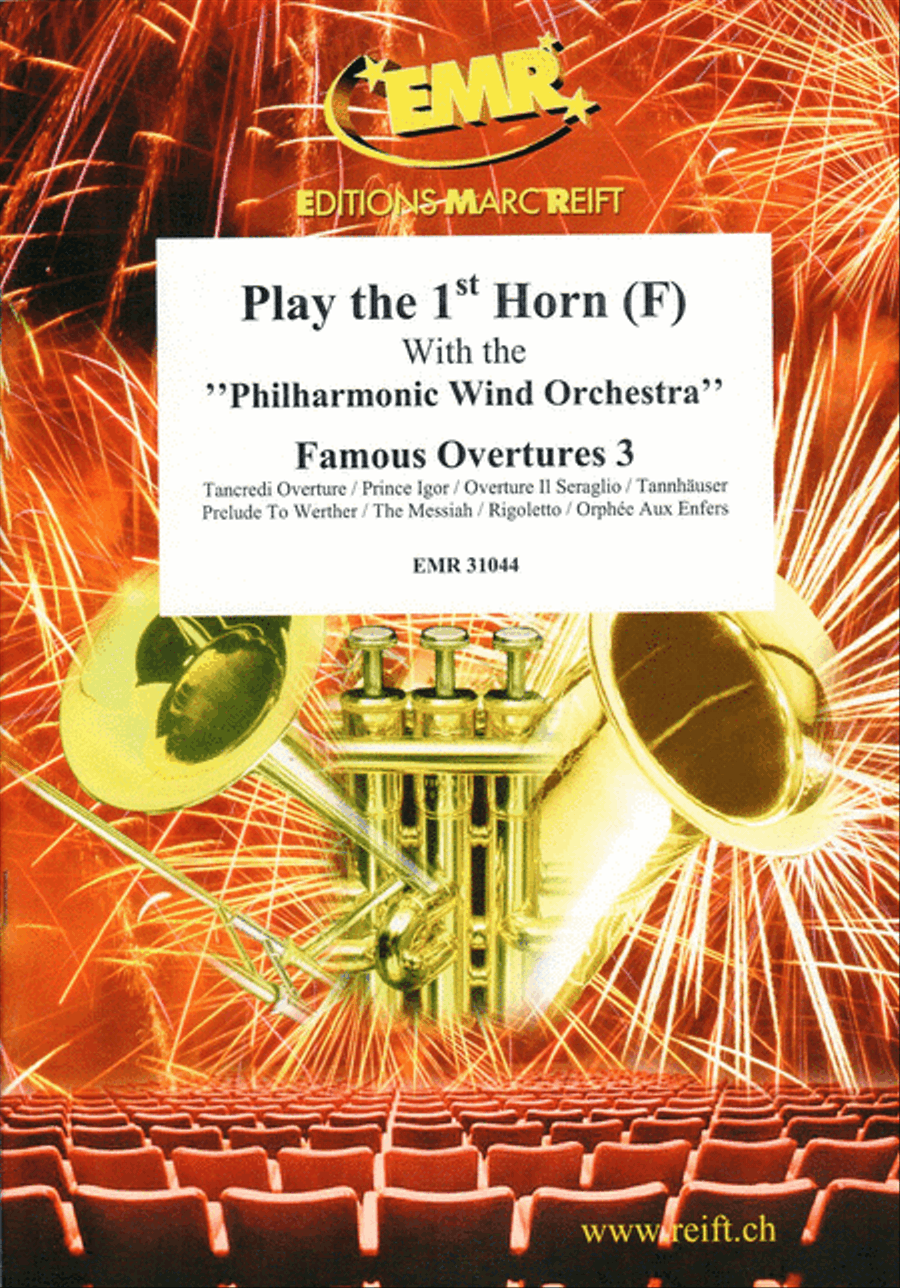 Book cover for Play The 1st Horn With The Philharmonic Wind Orchestra