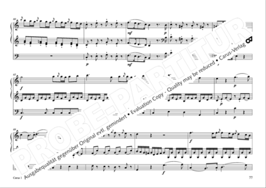 17 Church sonatas Organ Solo scores gallery preview page 78