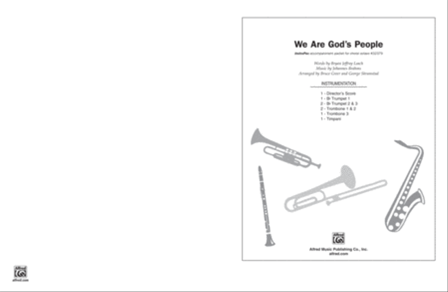 We Are God's People Choir scores gallery preview page 1